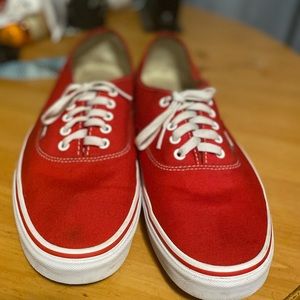 Red Vans